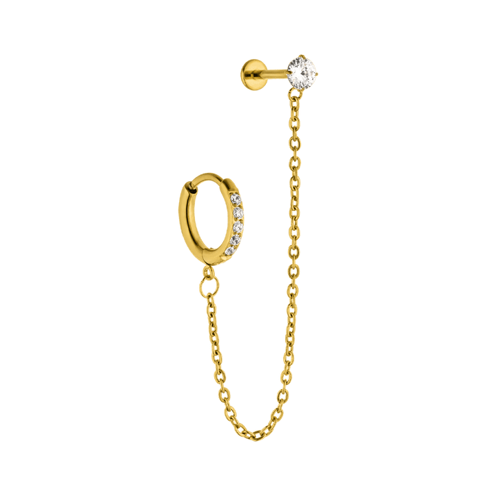 Crystal Ohrring Piercing | Titan