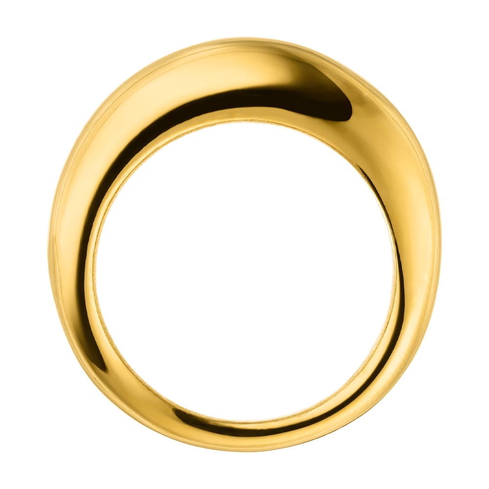Statement Ring 18K vergoldet Edelstahl wasserfest