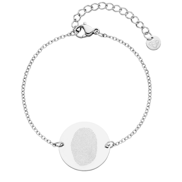 elegantes schmales personalisiertes Armband Hochglanz poliert