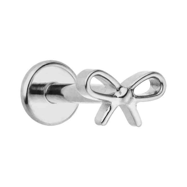 Schleife Helix Stecker Silber Lobe wasserfest Conch Piercing