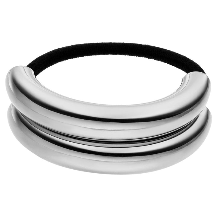 Haargummi mit Schmuck wasserfest silber Zopfschmuck