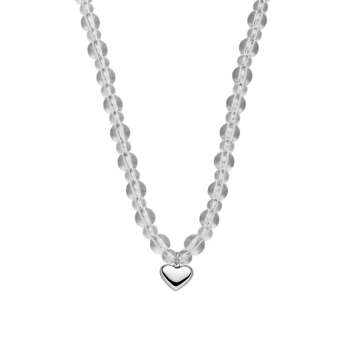Ice Heart Halskette | 18K vergoldet