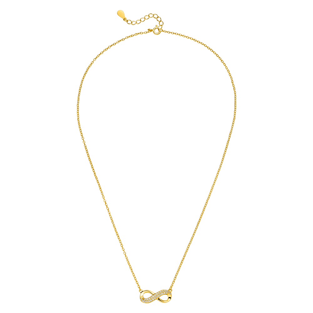 Echtsilber Kette Infinity Unendlichkeit Sterling Silber