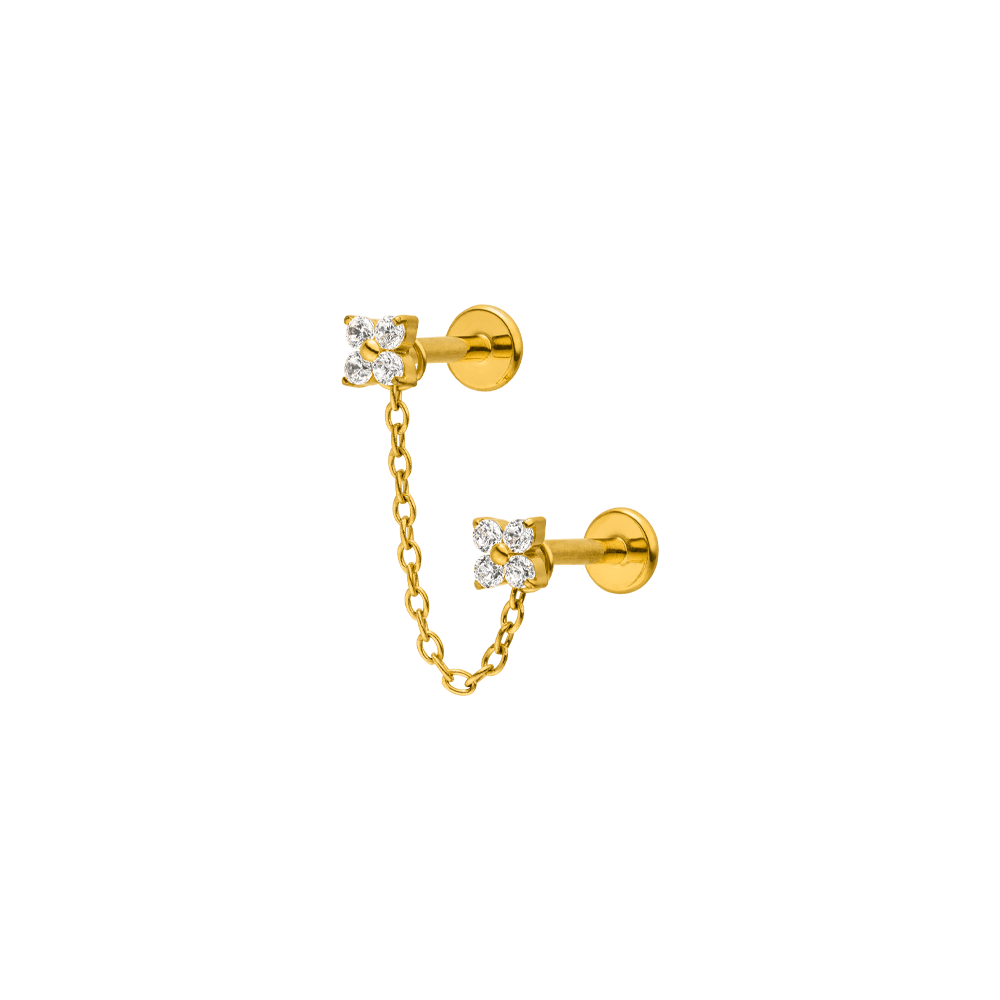 Chain for piercings & earrings