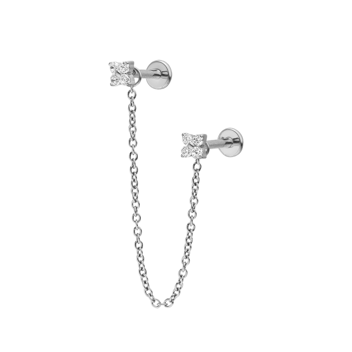 Chain for piercings & earrings