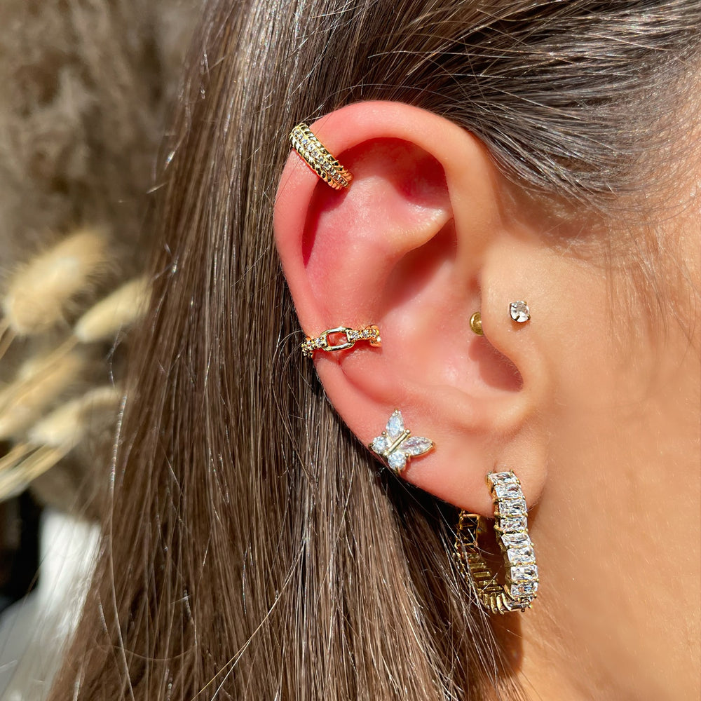 Fake Conch Helix abnehmbar ohne stechen