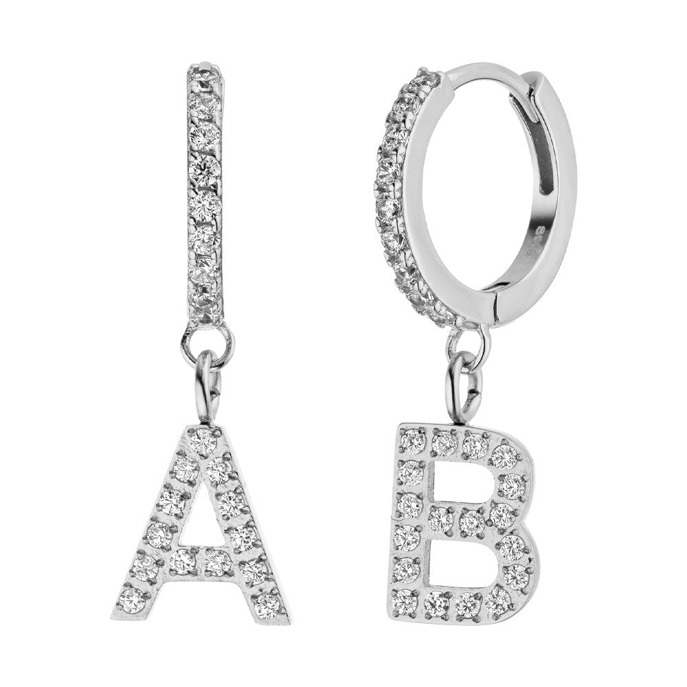 Letter Earring | 18K gold-plated