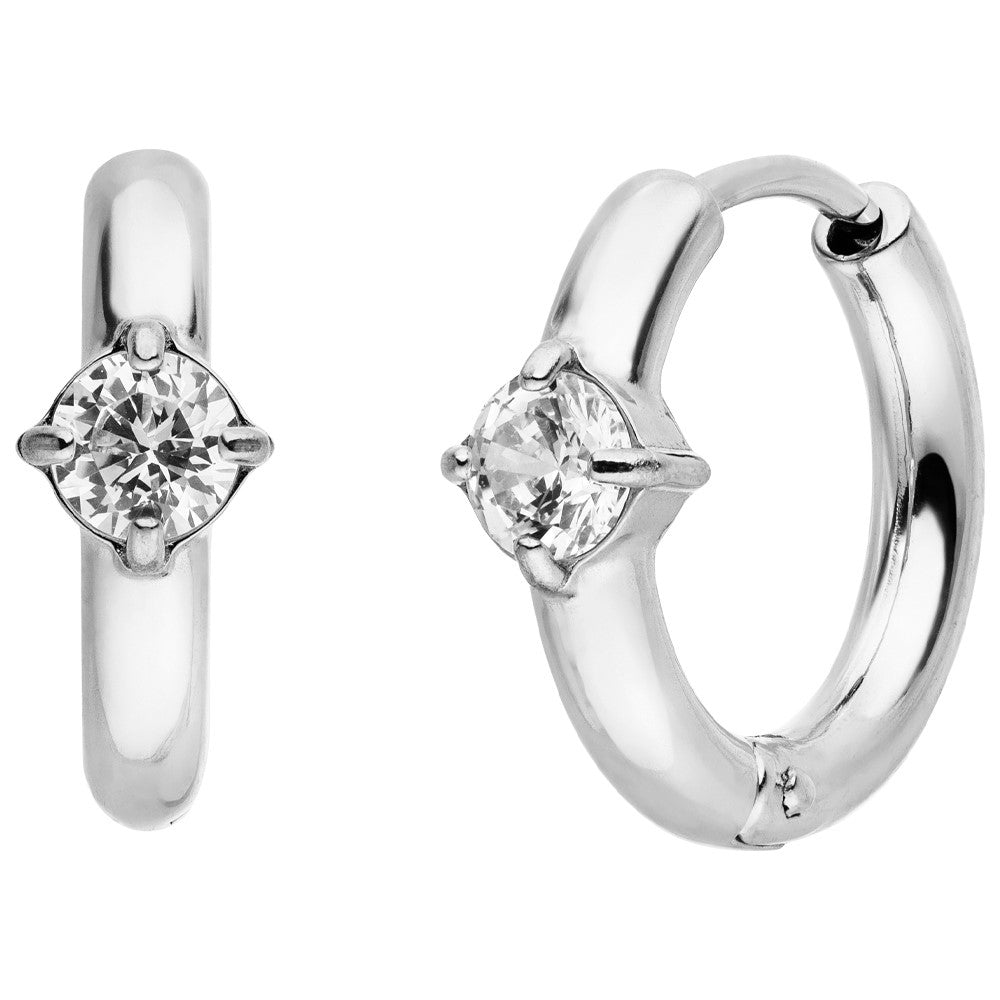 elegante silber Ohrringe Chirurgenstahl nickelfrei