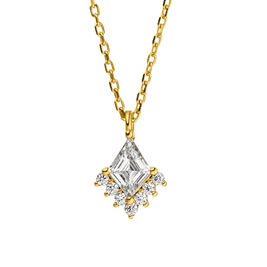 orientalische Halskette 925er Sterling Silber 18K Vergoldung