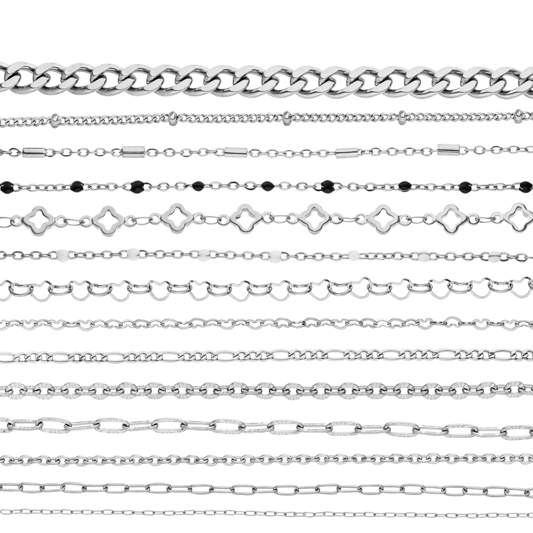 Permanentschmuck Chirurgenstahl Armbänder Silber NRW
