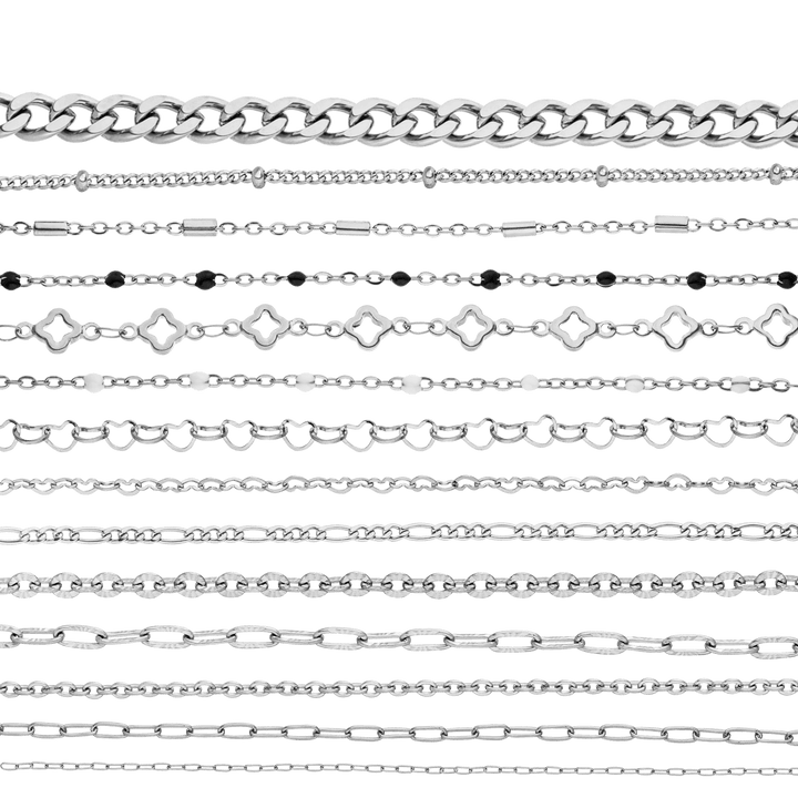 Permanentschmuck Chirurgenstahl Armbänder Silber NRW