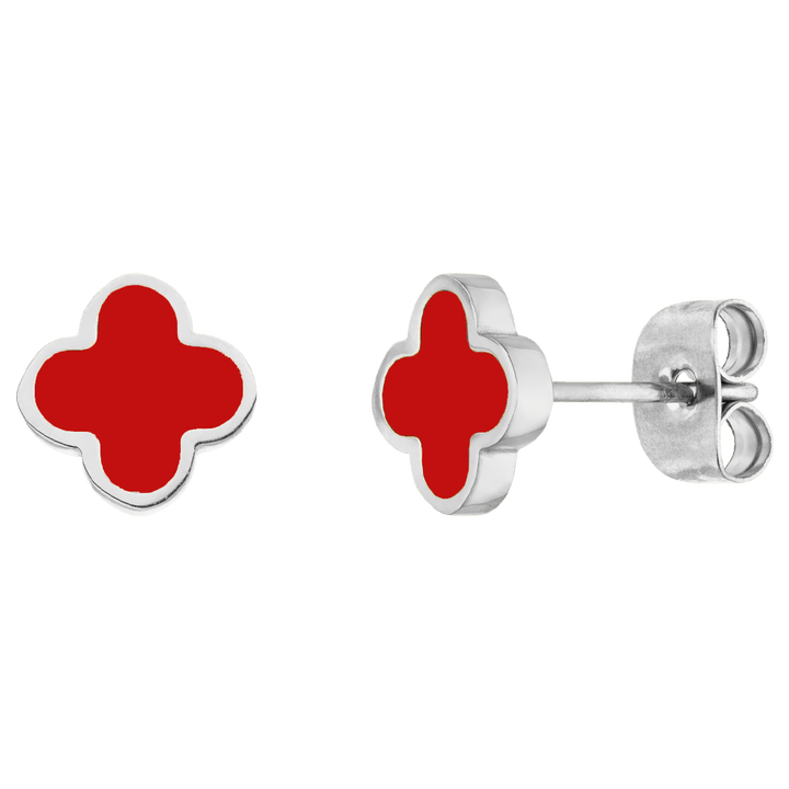 Clover Ohrstecker Chirurgenstahl nickelfrei 