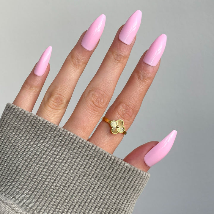 verstellbarer Ring Kleeblatt Damen wasserfest