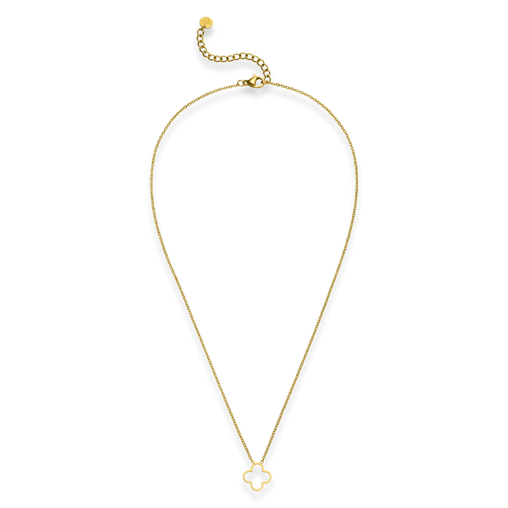 Simple Clover Kette | 18K vergoldet