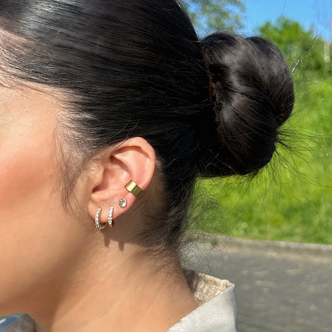 Smooth Ear Cuff | 18K vergoldet