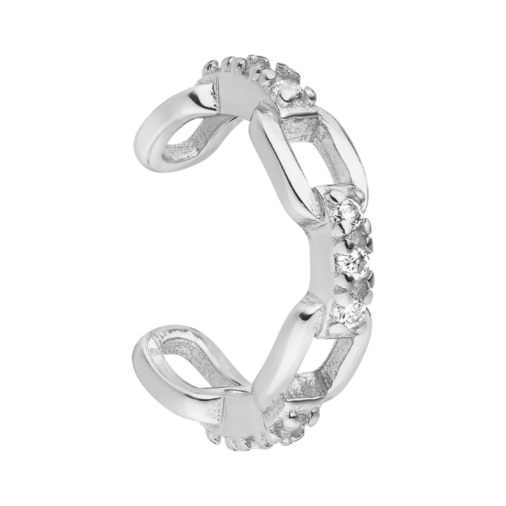 Fake Ohrpiercing alltagstauglich stylisch funkelnd