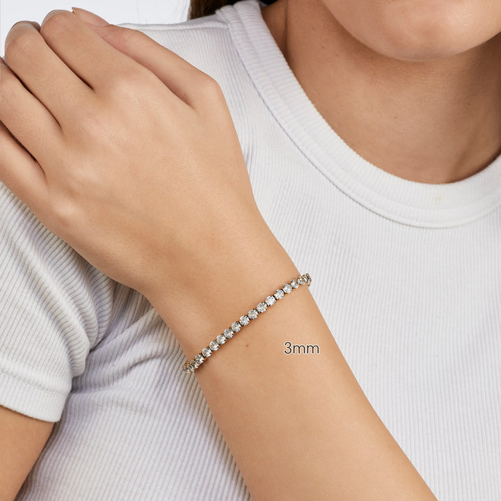 Tennis Armband | 18K vergoldet