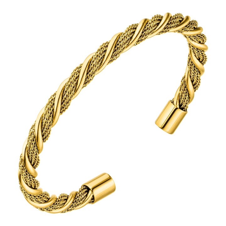 Twist Armreif verdreht wasserfest Armband gedreht
