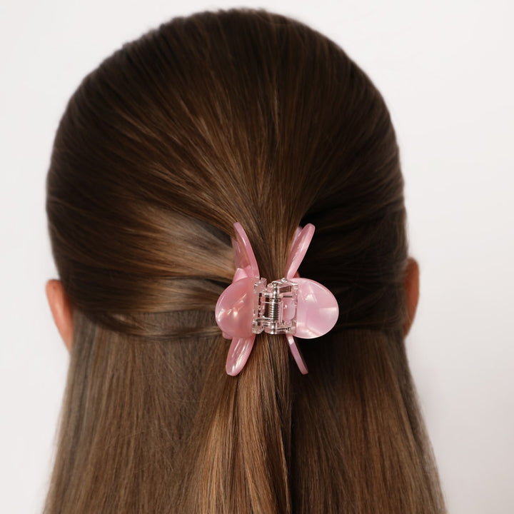 hochwertige Haarspange rosa Duschfest 