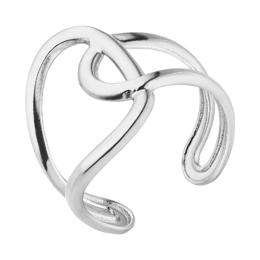 Größenverstellbarer Ring wasserfest 18K vergoldet