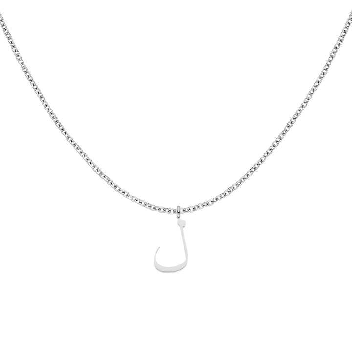 Personalisierte Kette mit arabischem L Buchstaben