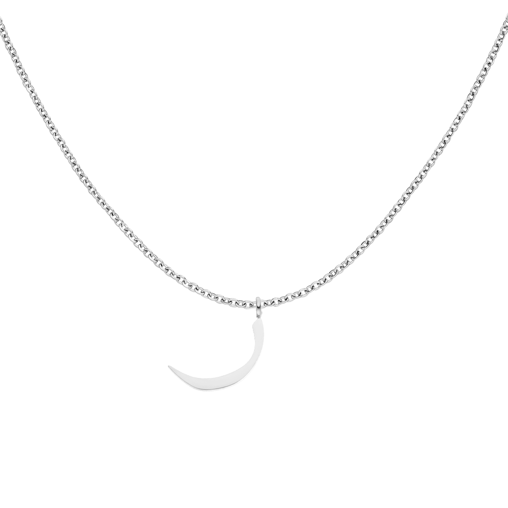 Arabische Kette R Buchstabe Silber wasserfest