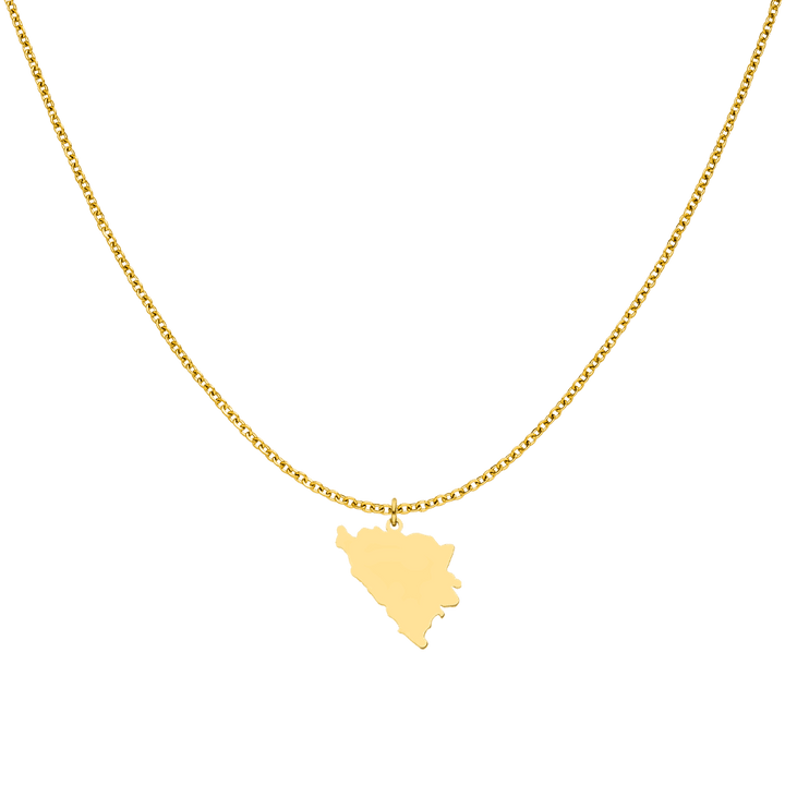 Nations Kette | 18K vergoldet | Filigran