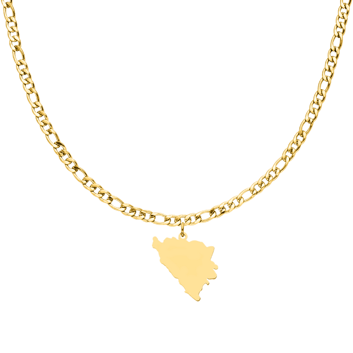 Nations Necklace | 18K gold-plated | Classic