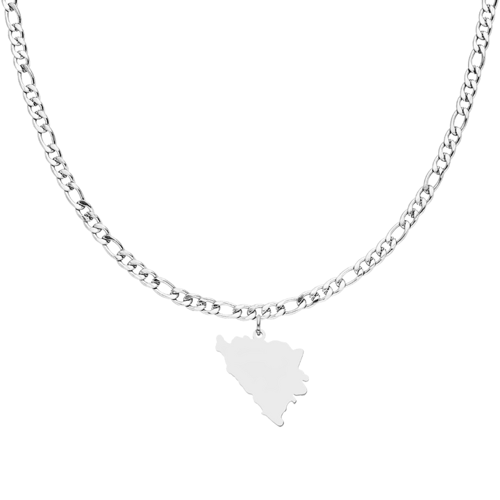 Nations Kette | Edelstahl Silber | Classic