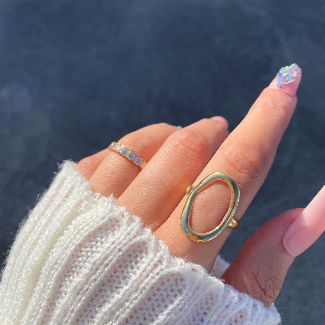 Carolina Ring | 18K vergoldet