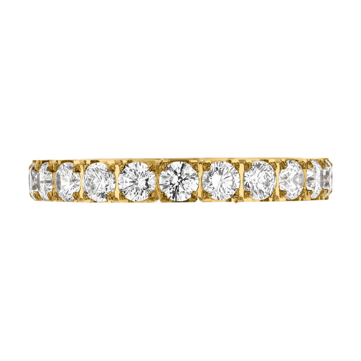 Zirkonia Ring mit eingefassten Steinchen 18K vergoldet