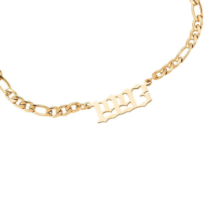 Jahrgang Armband gold 1993 wasserfest 14K vergoldet