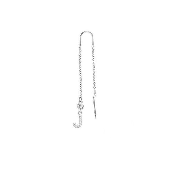 Letter | 14K vergoldeter Ohrhänger - DIAMOND MODE Ohrringe