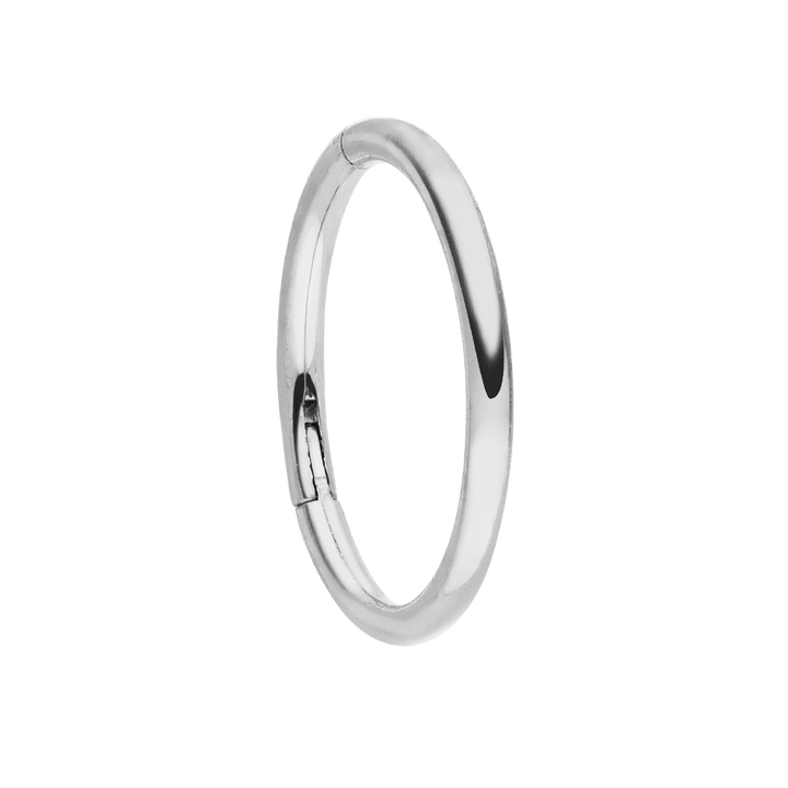 Clicker Piercing Silber Titan Segmentring 7mm