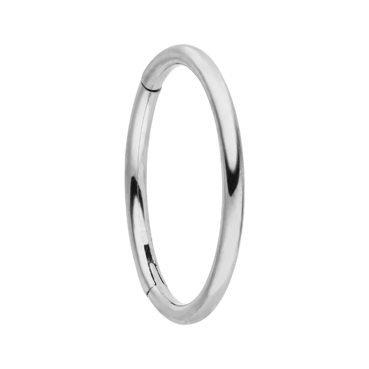 Clicker Piercing Silber Titan Segmentring 8mm wasserfest