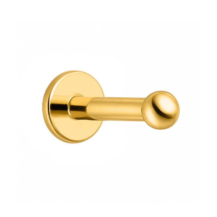 Titan Piercing 18K vergoldet wasserfest Kugel