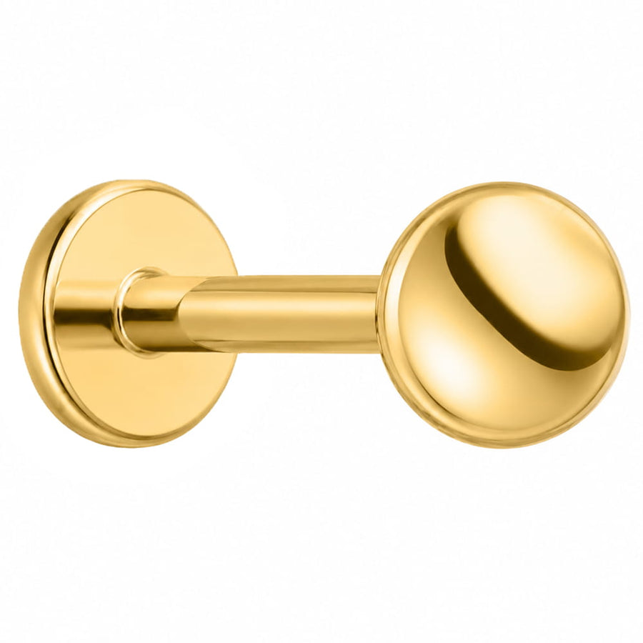 Titan Piercing 18K vergoldet Dezent Simpel