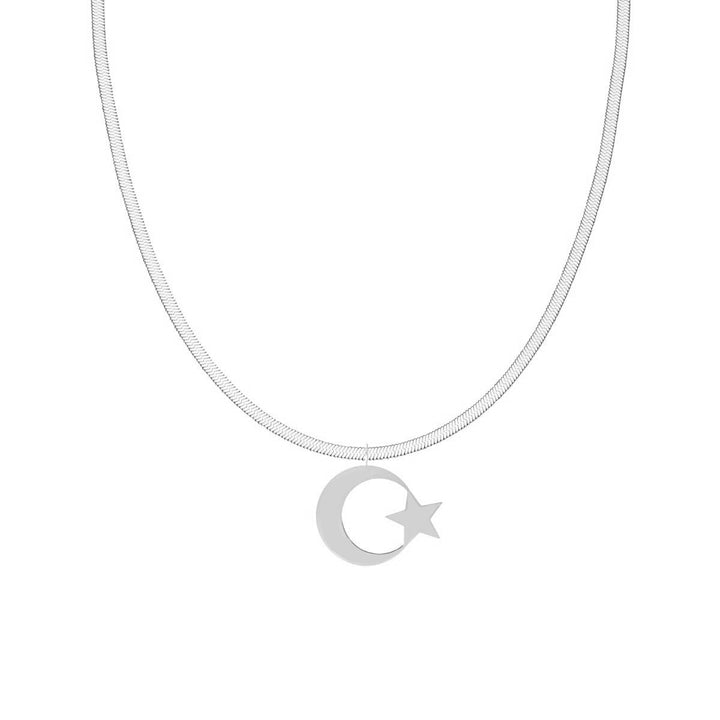 Türkei Mond Kette silber Türkische Länderkette
